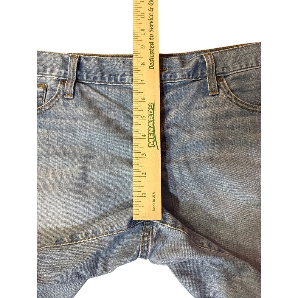Gap 1969 Boyfriend Denim Shorts 30/10 Split Hem Used - Picture 11 of 13